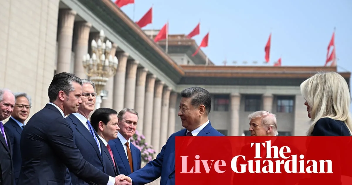 Xi's Taiwan Warning Rattles Markets as Trump Visits Beijing; Russia Pummels Kyiv