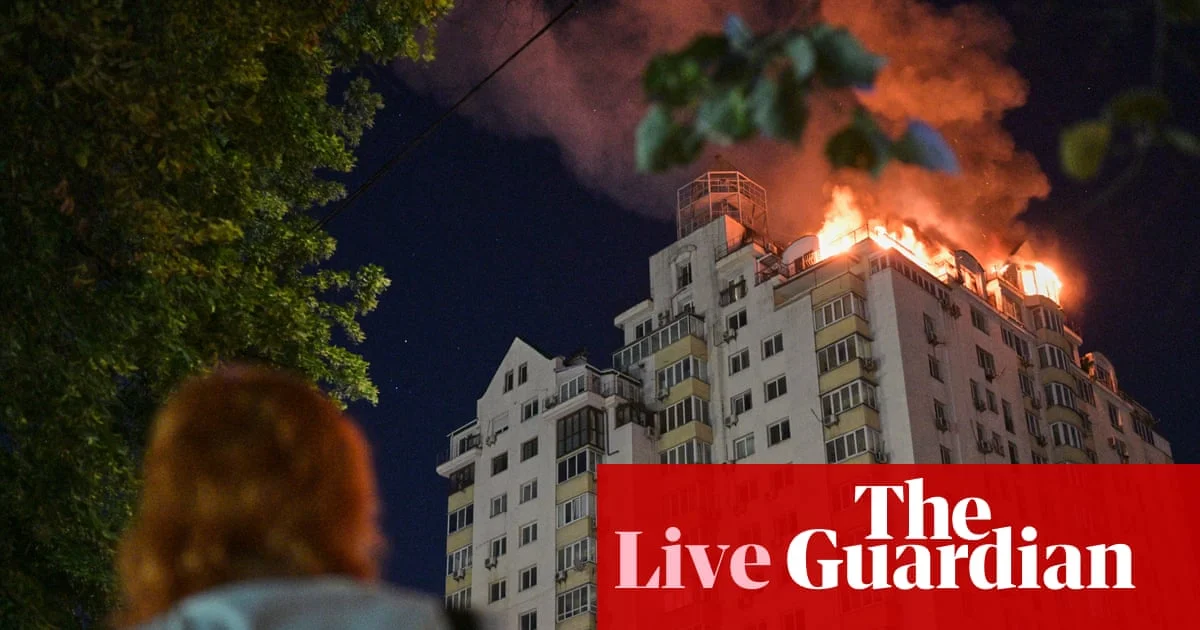 Kyiv Under Siege: Russia Ramps Up Pressure as Tehran Warns of 'Miscalculations' Amid Funeral Tensions