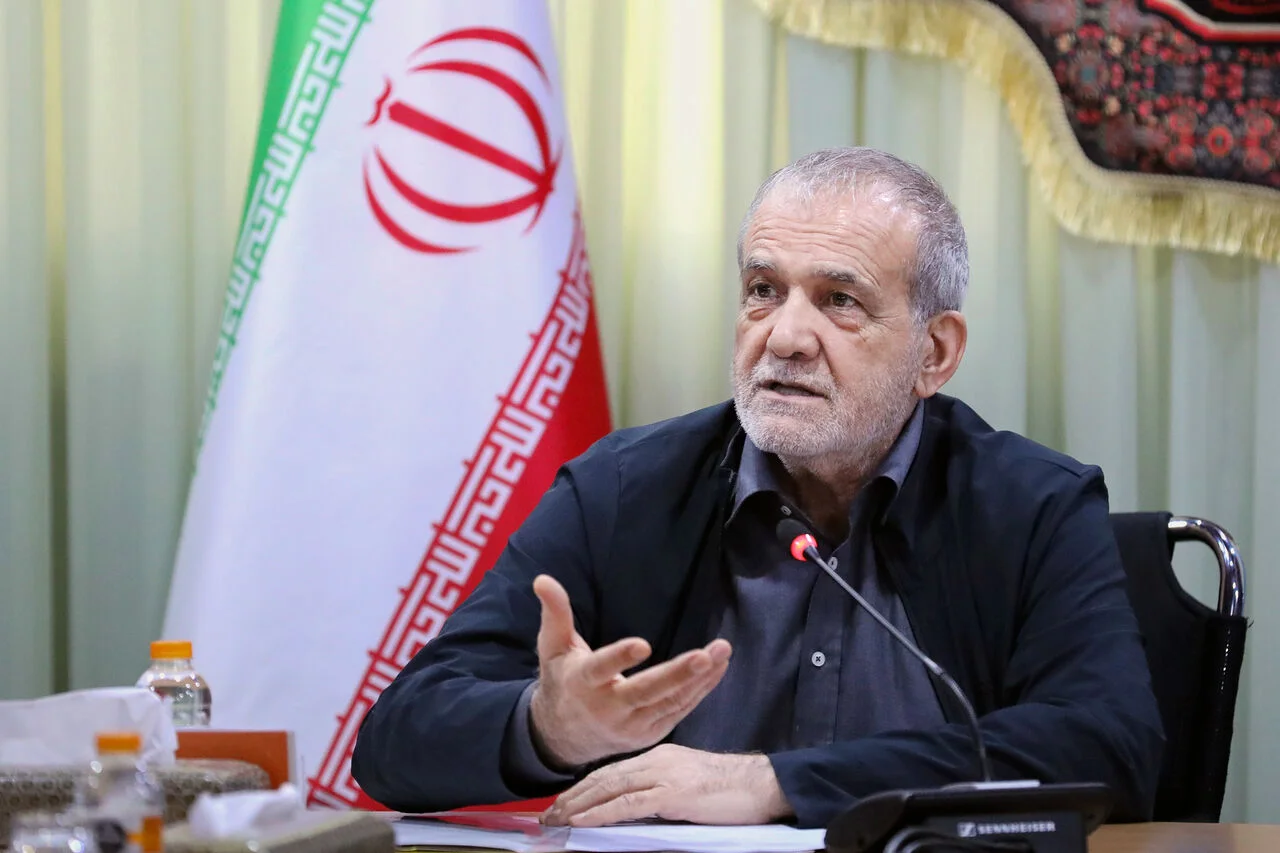 Pezeshkian Targets 'War Crimes' in Infrastructure Legal Battle as Toman Gains Against USD