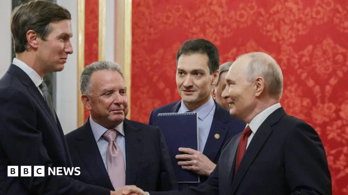 Kushner Meets Putin in Moscow for Ukraine Peace Talks as Toman Slides 2.1% Amid Regional Tensions
