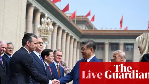 Xi's Taiwan Warning Rattles Markets as Trump Visits Beijing; Russia Pummels Kyiv