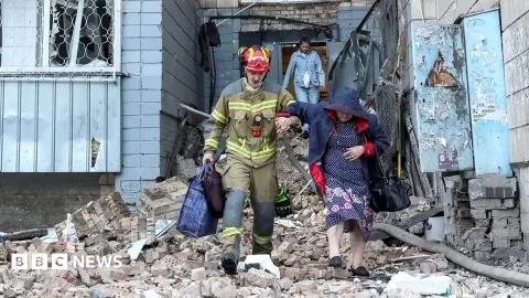 Kyiv Under Fire: 15 Dead as Ukraine Air Defenses Strain; Bitcoin Rallies on Trump's Crypto Push