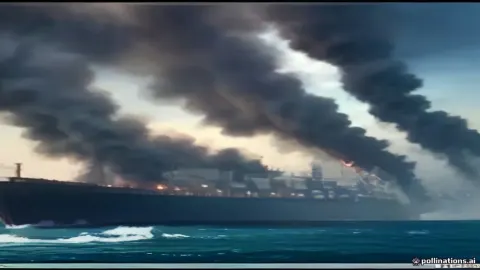 Hormuz Oil Tanker Fire Rattles Shipping Amid Market Caution & Albanian Unrest; Starlink Under US Senate Scrutiny