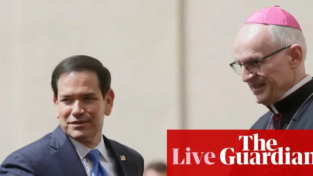 Rubio Meets Pope Amid Iran Peace Talks; Oil Prices Dip on Deal Hopes