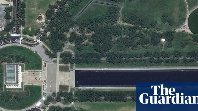 Trump Aborts Iran Strikes Amid Claims of Peace Deal as Lincoln Memorial Pool Turns ‘American Blue’