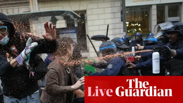 France Rocked by Student Protests as Minister Denies Brutality; Regional Conflicts and Market Dips Mark Global Hour