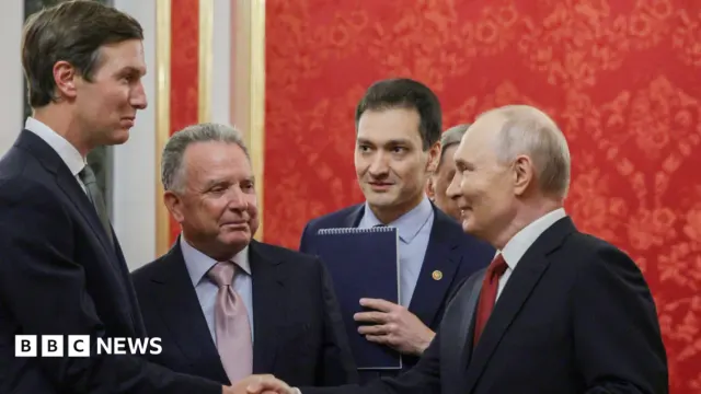 Kushner Meets Putin in Moscow for Ukraine Peace Talks as Toman Slides 2.1% Amid Regional Tensions