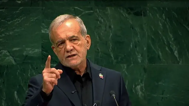 Iran Hails Pezeshkian's UN Address Amidst Global Market Jitters and AI Caution